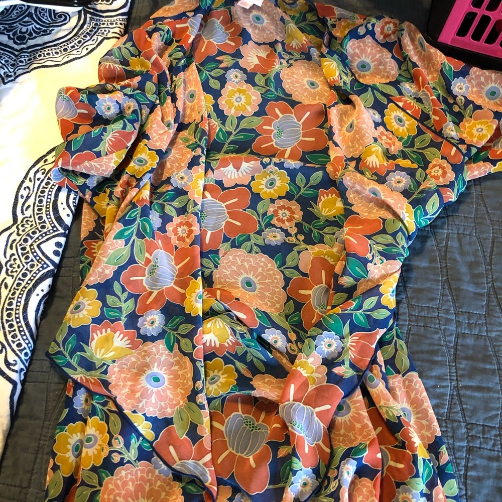 Floral kimono